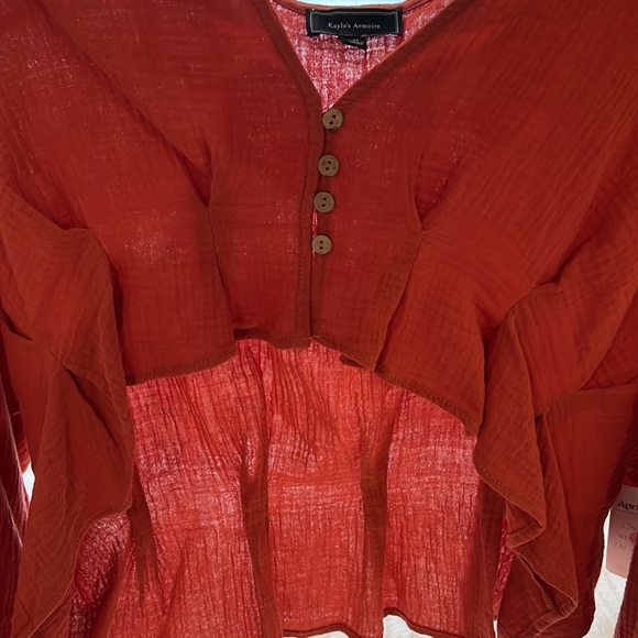 Cropped blouse - Picture 2 of 5